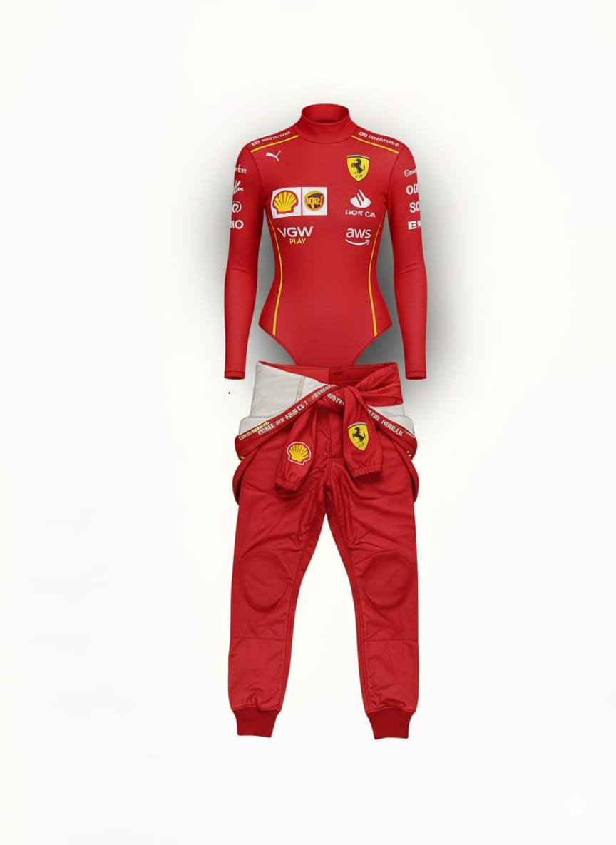Conjunto Ferrari Body + Macacão