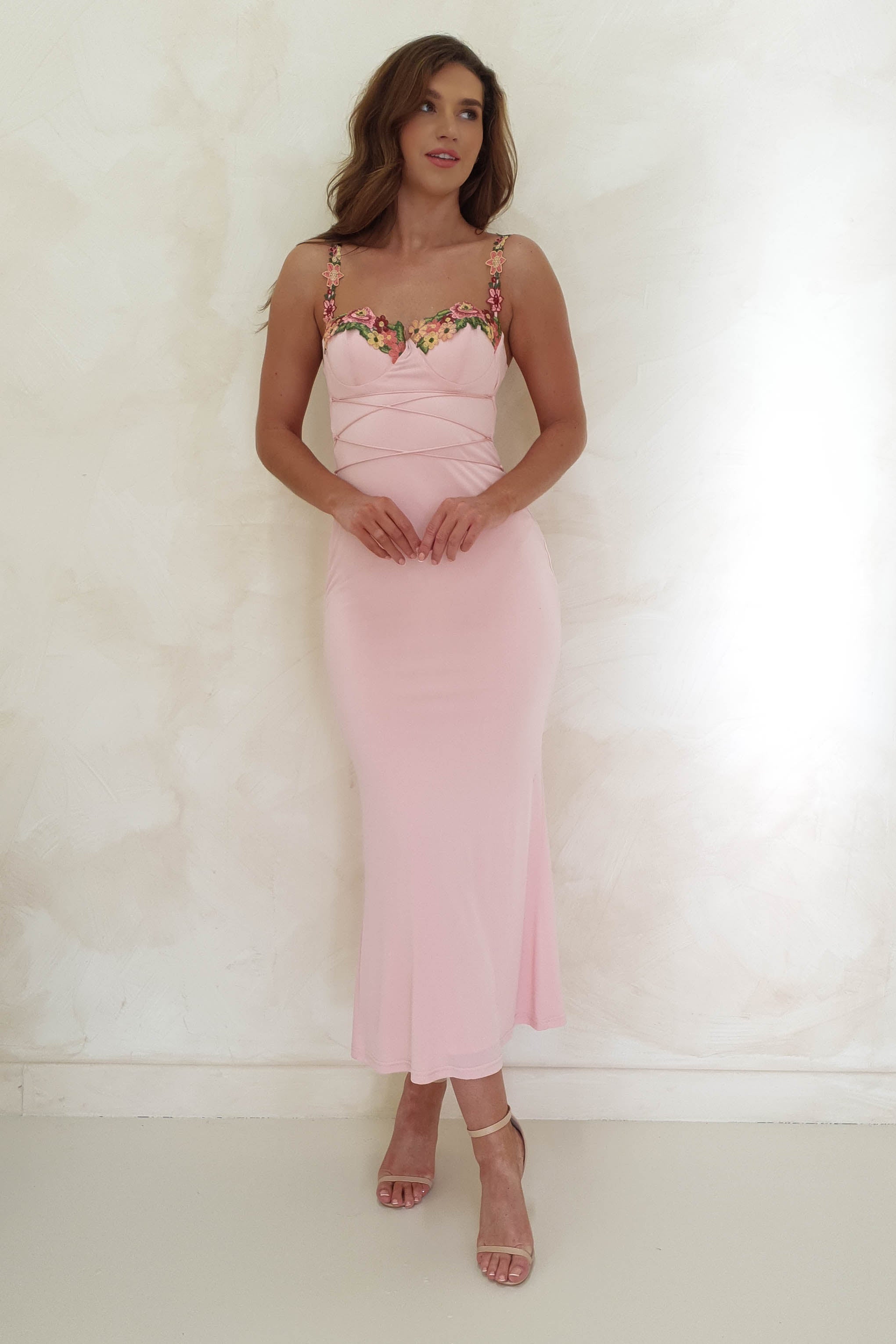 Vestido ROWAN Rosa Bebê