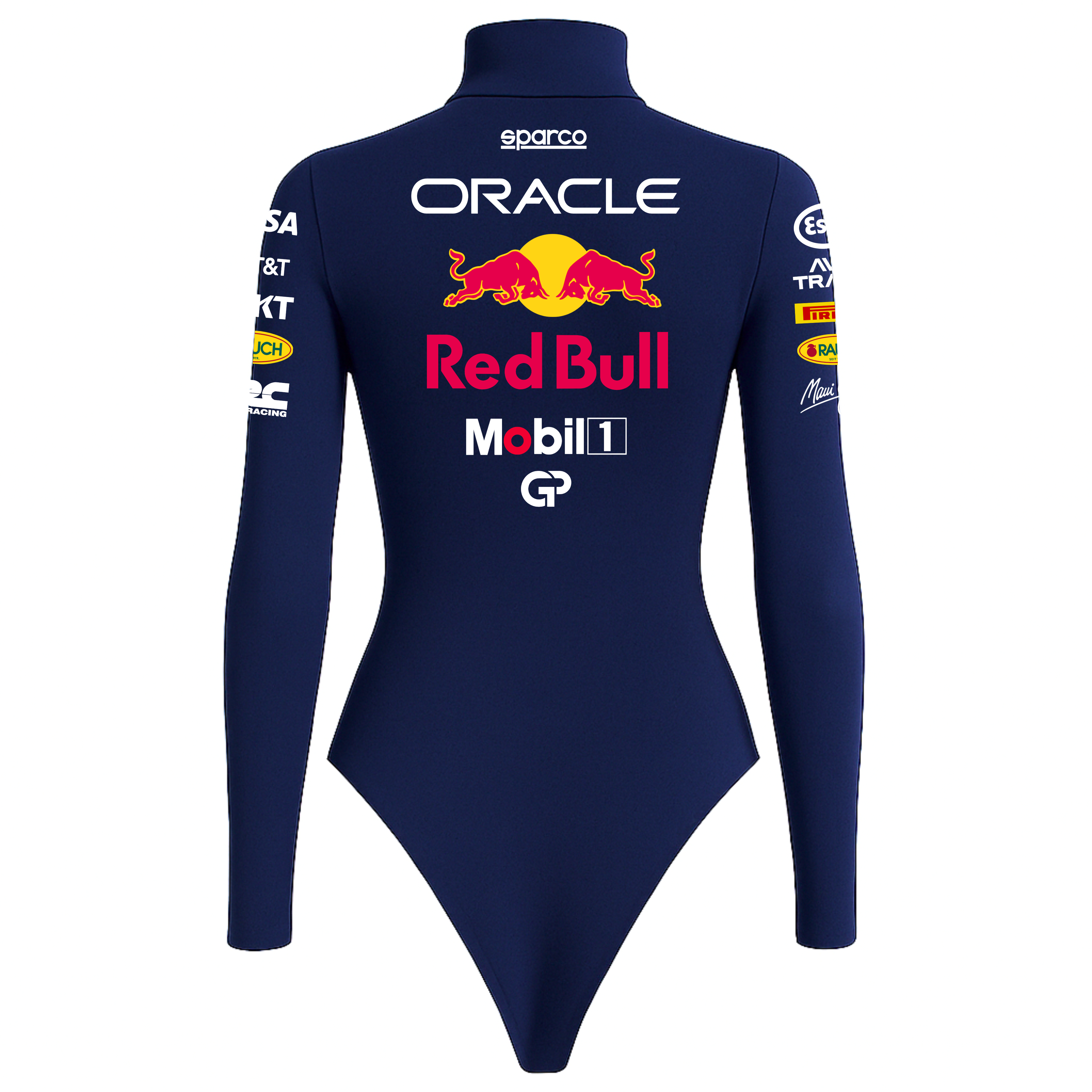 Body Max Verstappen Red Bull Azul Marinho - 2025