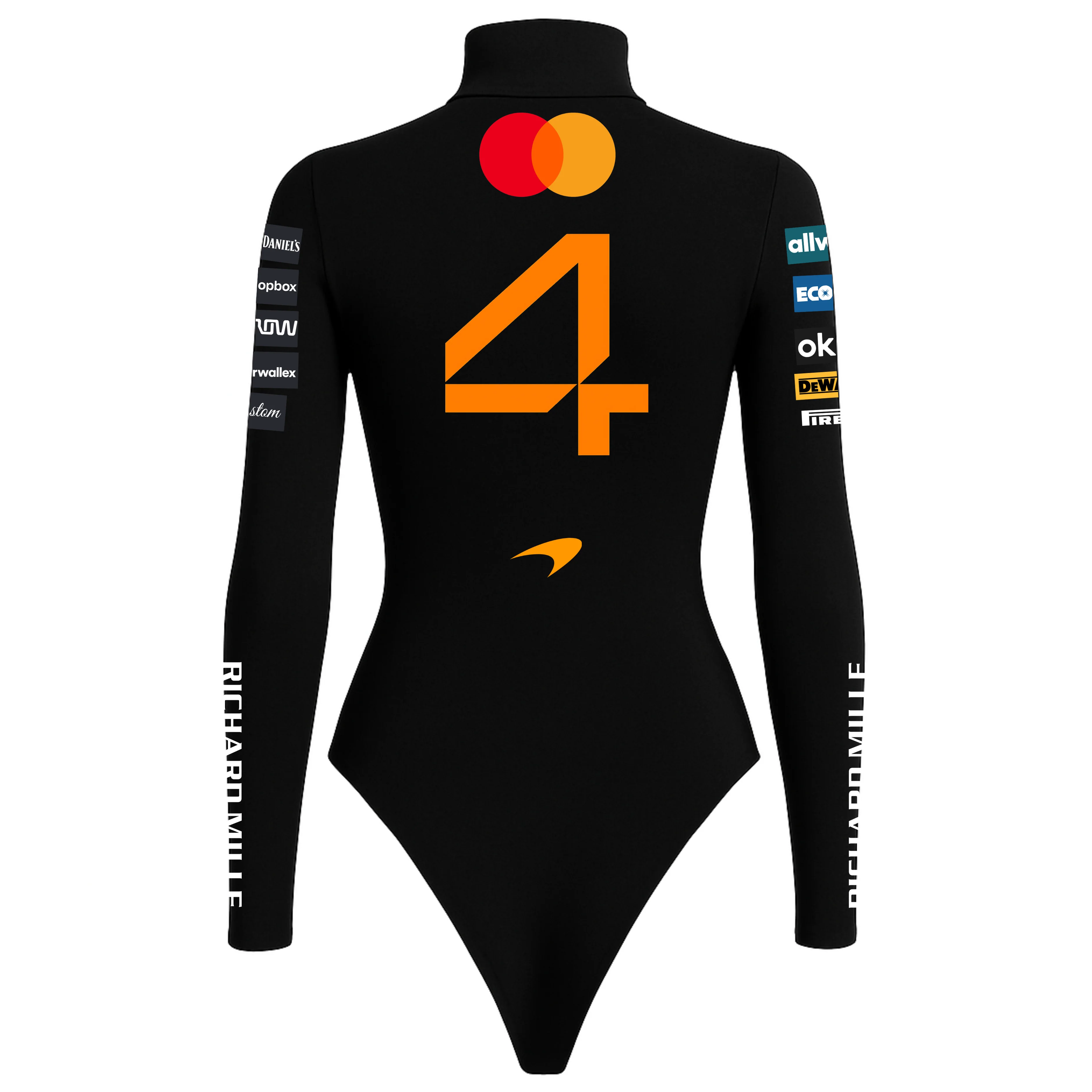 Body Lando Norris Mclaren Preto - 2025