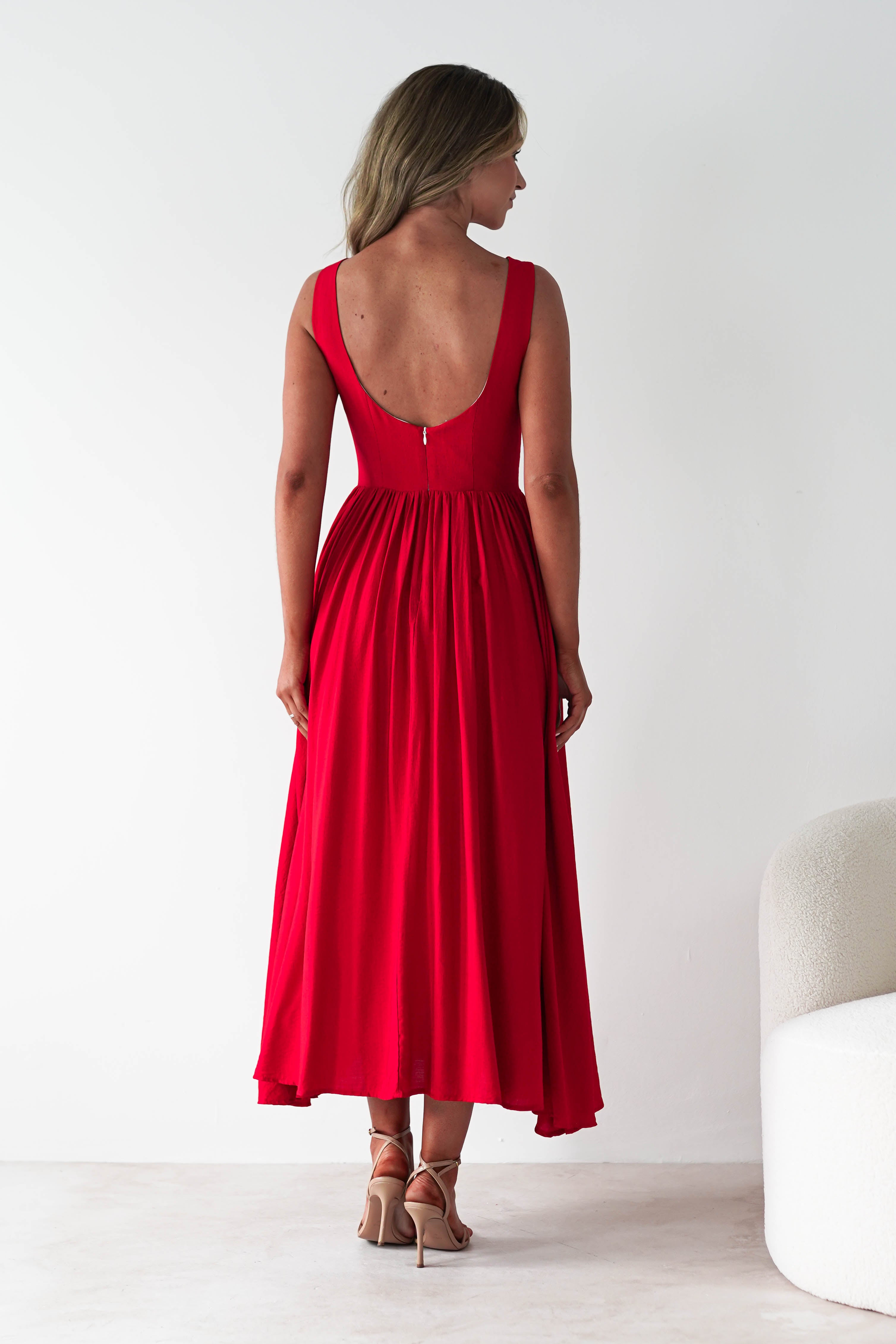 Vestido Monroe Vermelho