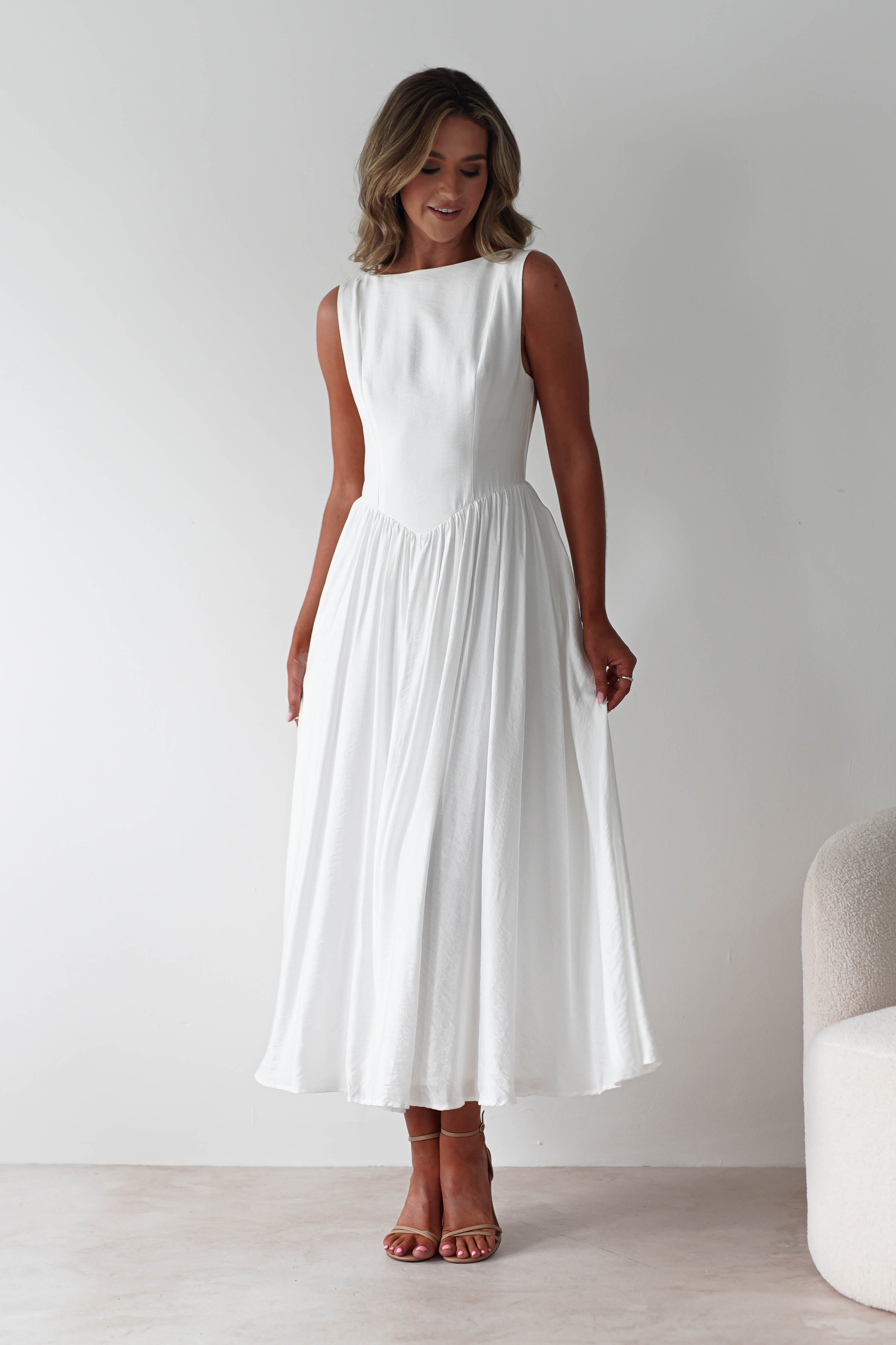 Vestido Monroe Branco